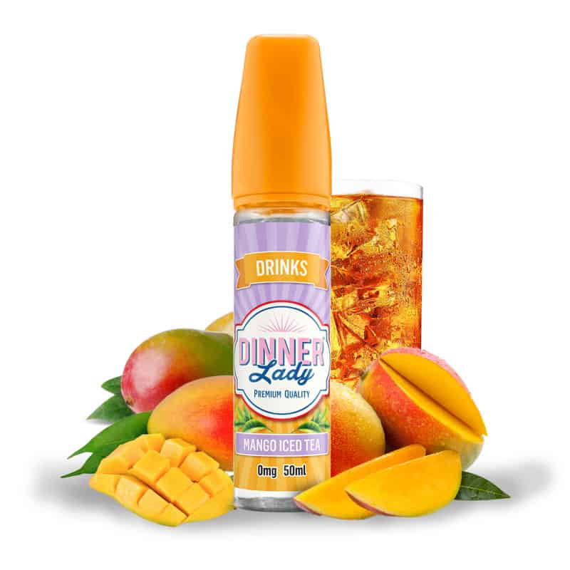 Buy Mango Iced Tea By Dinner Lady Drinks 50ml Zero Nicotine