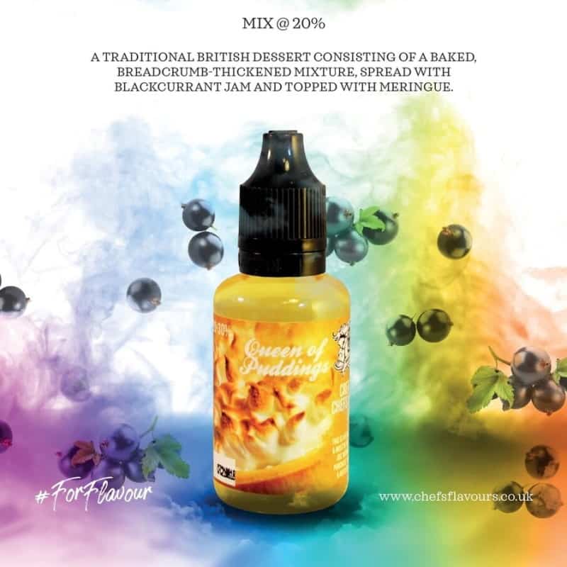 Queen Of Puddings Chefs Flavours Concentrate 30ml