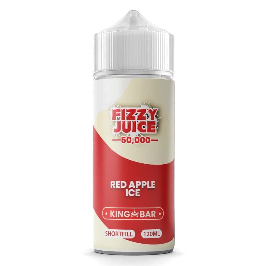 Red Apple Ice Fizzy Juice King Bar Shortfill 100ml
