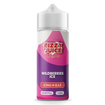 Wildberries Ice Fizzy Juice King Bar Shortfill 100ml