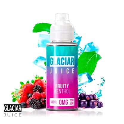 Fruity Menthol Glaciar Juice Shortfill 100ml