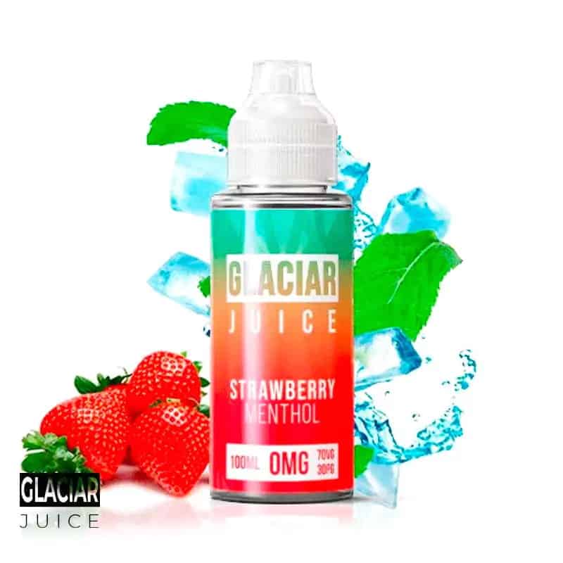 Strawberry Menthol Glaciar Juice Shortfill 100ml