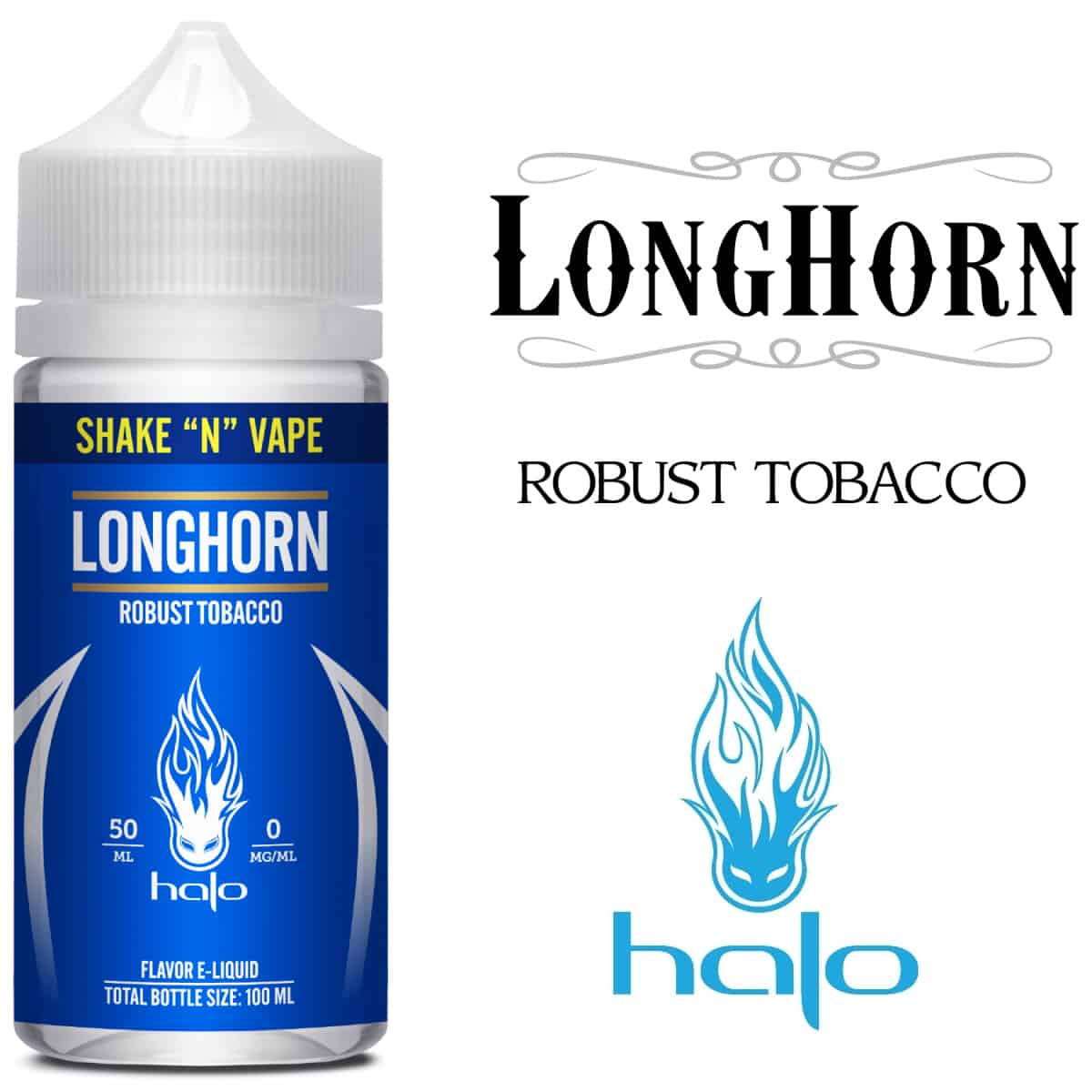 Longhorn Halo Shortfill 50ml