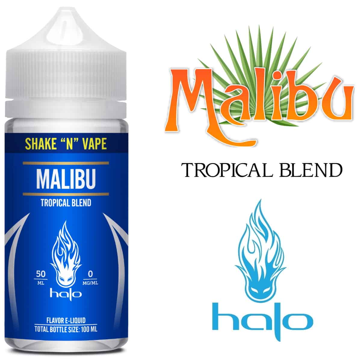 Malibu Halo Shortfill 50ml