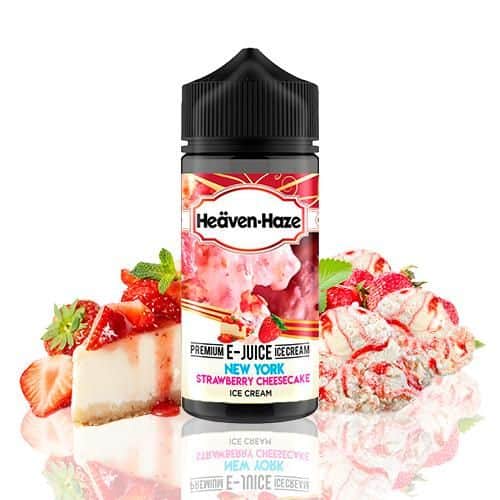 New York Strawberry Cheesecake Ice Cream Heaven Haze Shortfill 100ml