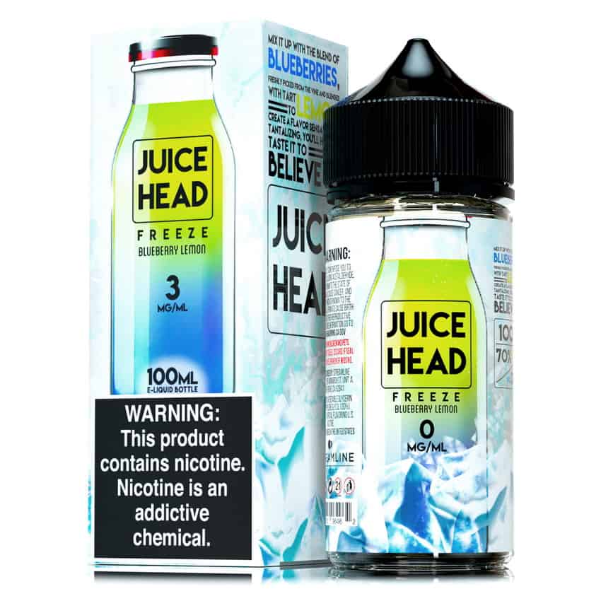 Blueberry Lemon Freeze Juice Head Shortfill 100ml
