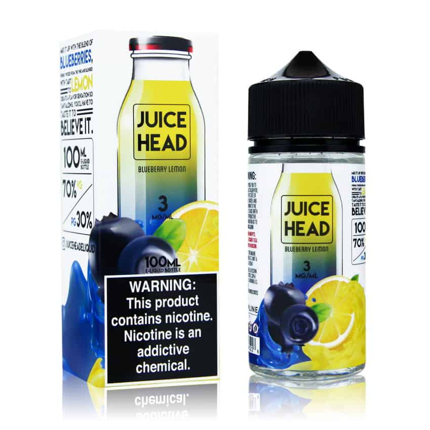 Blueberry Lemon Juice Head Shortfill 100ml