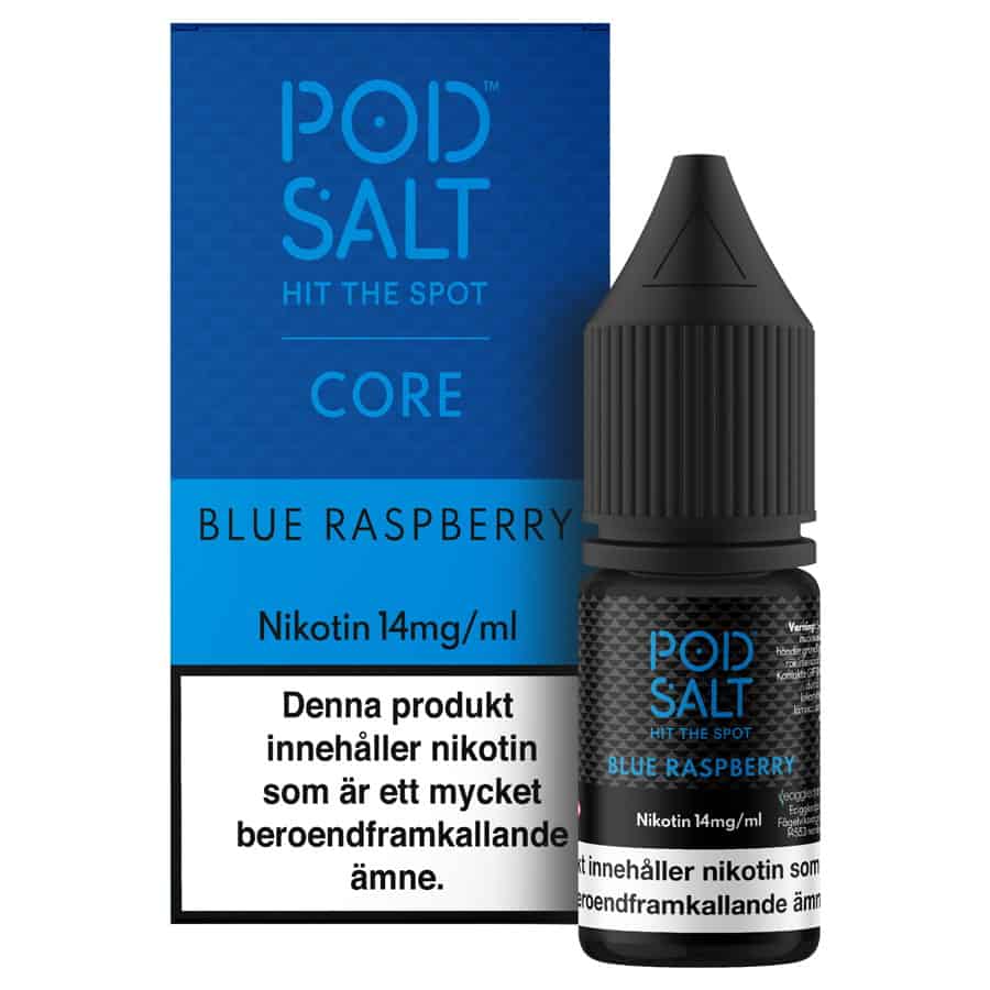 Blue Raspberry Pod Salt Core 14mg