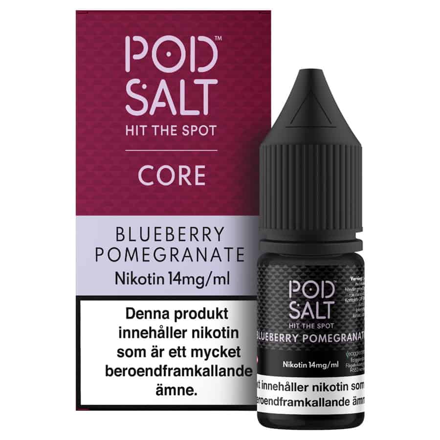 Blueberry Pomegranate Pod Salt Core 14mg