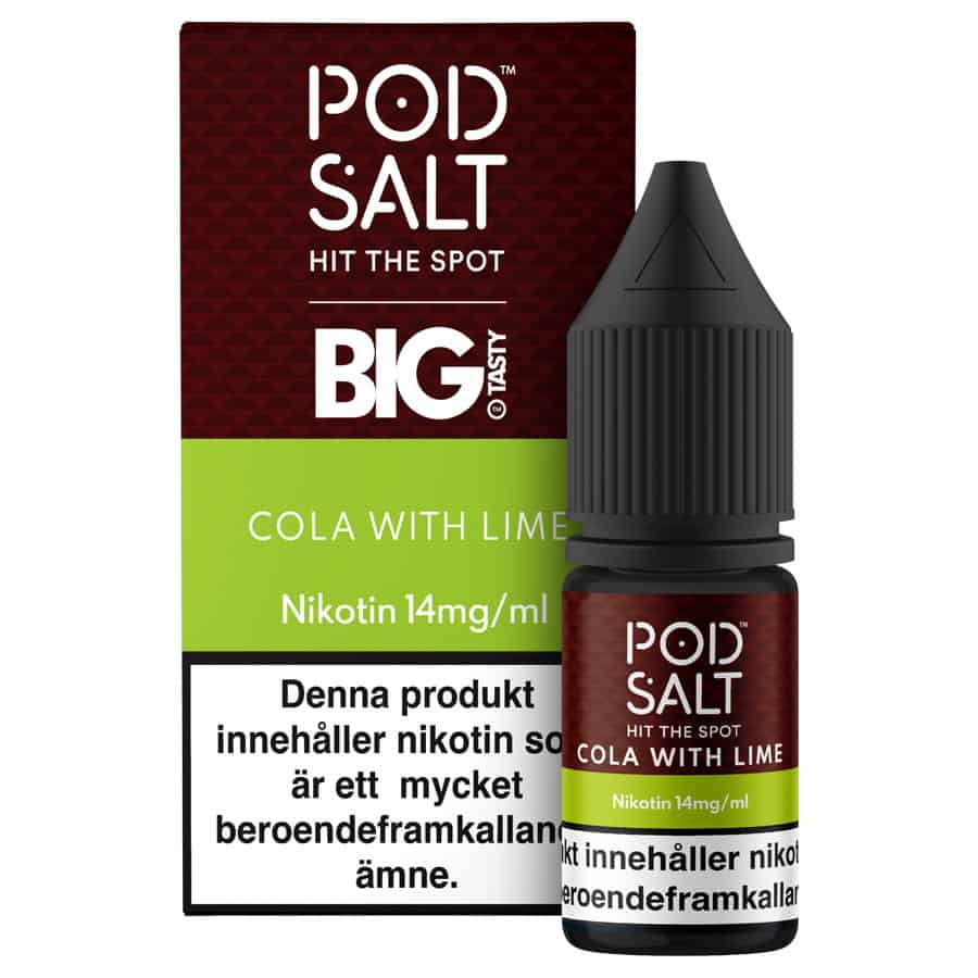 Cola With Lime Pod Salt Big Tasty 14mg