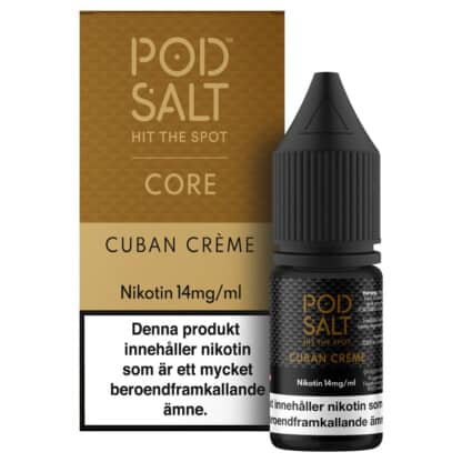 Cuban Creme Pod Salt Core 14mg