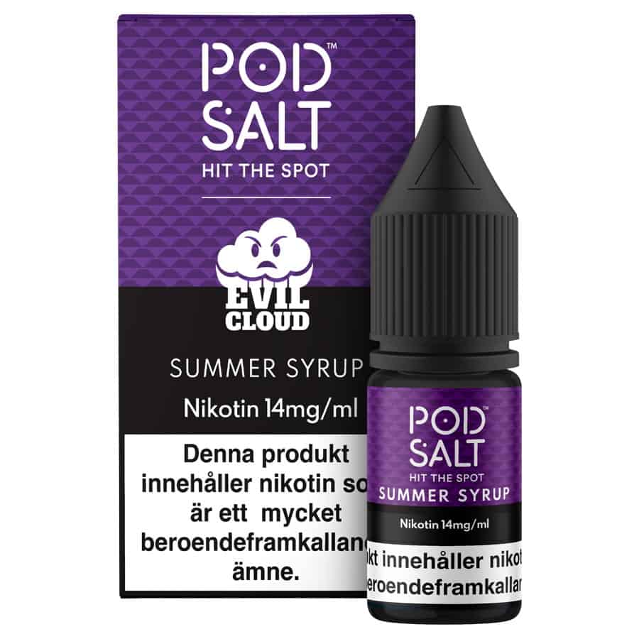 Summer Syrup Pod Salt Evil Cloud 14mg