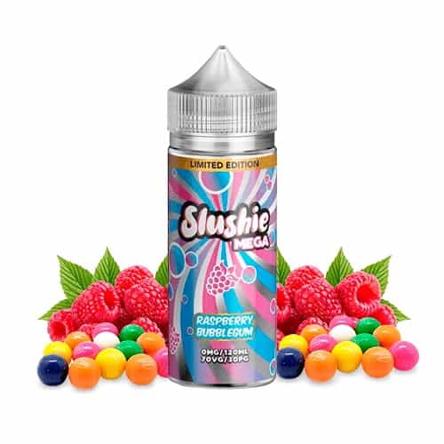 Raspberry Bubblegum Slushie Mega Shortfill 100ml