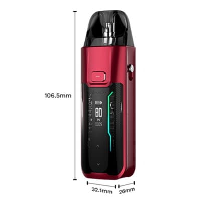 Vaporesso Luxe Xr Max Dimensions